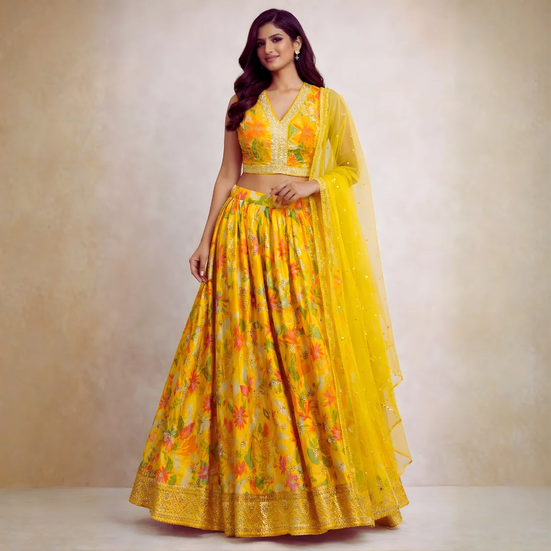 yellow-gota-patti-haldi-mehendi-lehenga