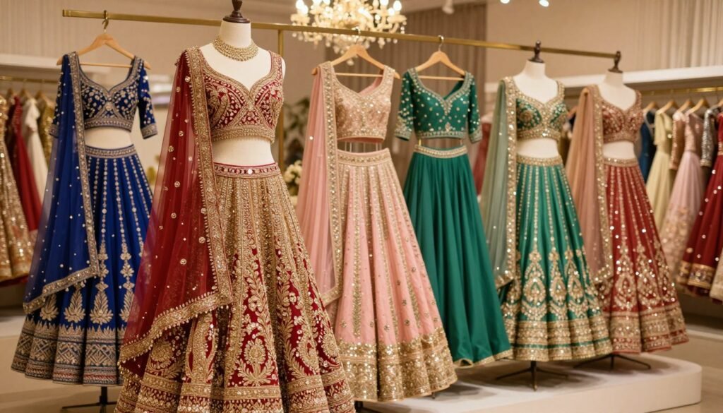 latest lehenga designs for weddings