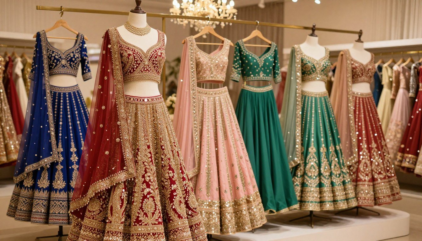 latest lehenga designs for weddings