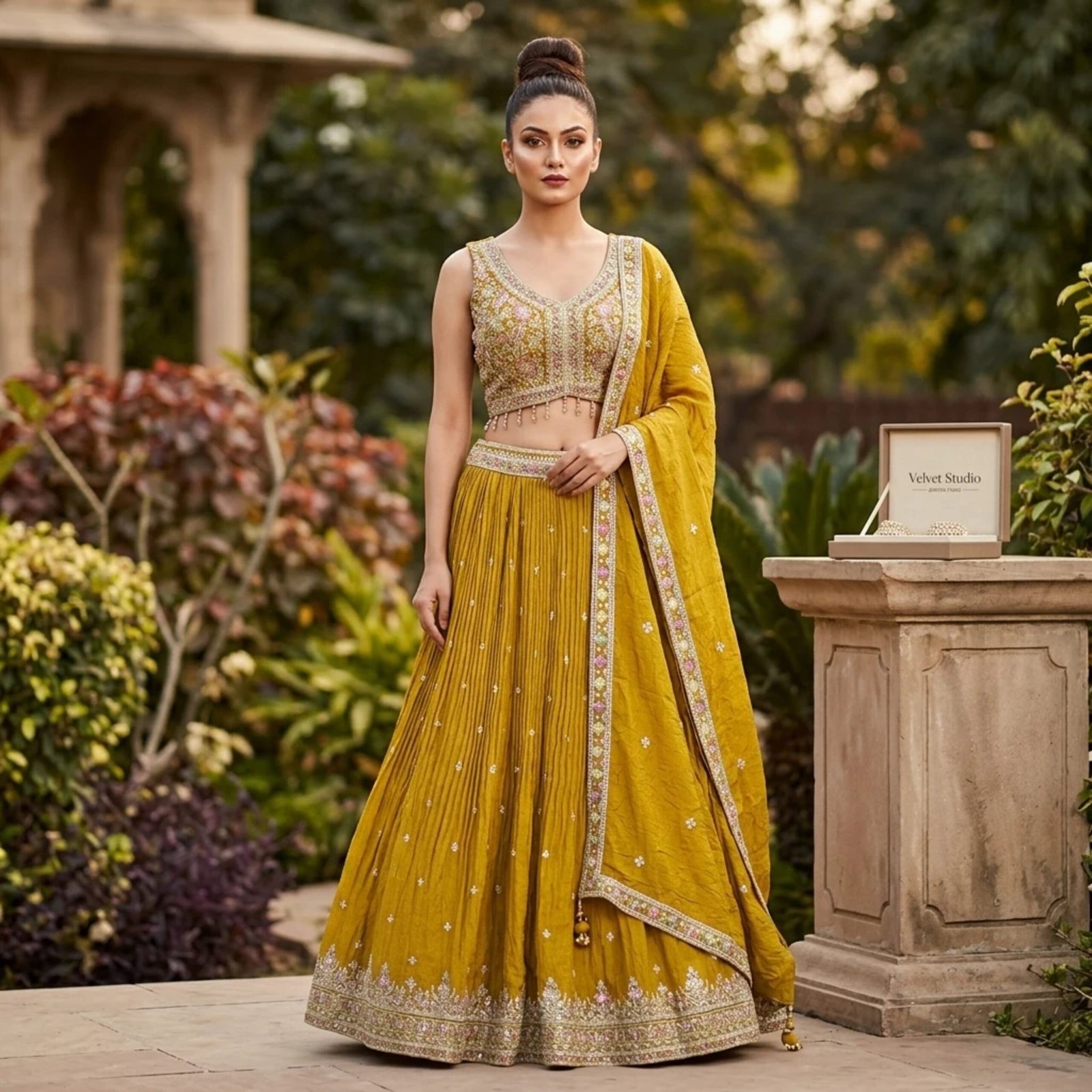 sunehri-bagh-mustard-yellow-embroidered-lehenga-set